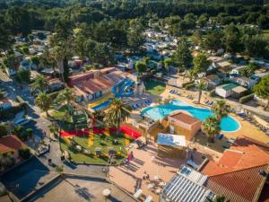 an overhead view of a water park with a pool at Neptune 158 Argeles in Argelès-sur-Mer +8 photos