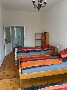 Postel nebo postele na pokoji v ubytování Haus 2 Linden