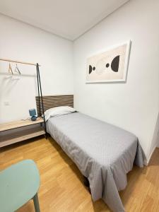 Postel nebo postele na pokoji v ubytování Junto a la Real y Antigua en Burgos