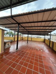 Balkón nebo terasa v ubytování Hotel Mi Ranchito