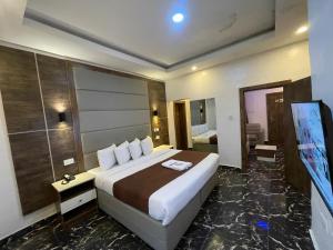 Katil atau katil-katil dalam bilik di PRESKEN HOTELS @FAJODD-4