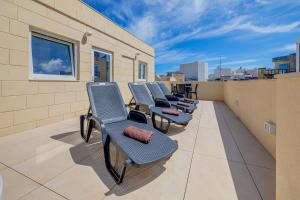 Balkoni atau teres di Kirxa Rooms and Suites