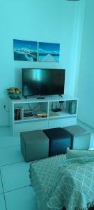TV a/nebo společenská místnost v ubytování Brasiliano flats + 3 fotografie
