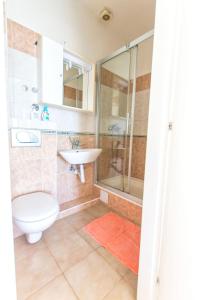 Koupelna v ubytování Apartment Goran