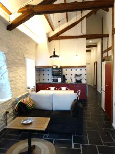 Kuchyň nebo kuchyňský kout v ubytování Apartamentos Minas de Silvarosa