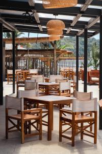 Restaurace v ubytování Wao Beach Venao
