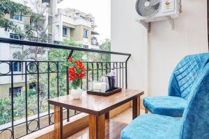 Balkón nebo terasa v ubytování FabHotel Nisarg Villa