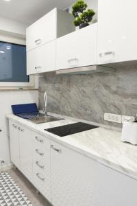 Η κουζίνα ή μικρή κουζίνα στο Champagne Apartments