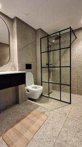 Ένα μπάνιο στο Modern apartment in Casablanca