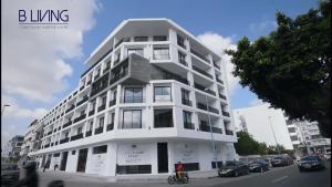 Το κτήριο όπου στεγάζεται  το διαμέρισμα