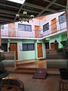 Balkón nebo terasa v ubytování Hotel Tres Flores