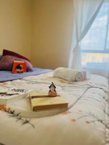 Postel nebo postele na pokoji v ubytování Hostal SaraTierra