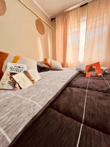 Postel nebo postele na pokoji v ubytování Hostal SaraTierra
