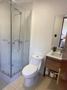 Vannituba majutusasutuses "Marenostro" Dpto #4, edificio frente al mar