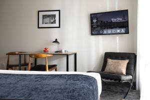 Sjónvarps- og/eða afþreyingartæki á Quest Auckland Serviced Apartments