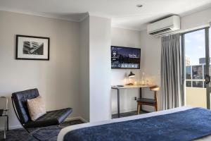 Sjónvarps- og/eða afþreyingartæki á Quest Auckland Serviced Apartments