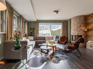 Posezení v ubytování Chalet Schneelöwe XL