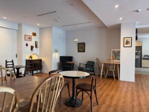 Χώρος καθιστικού στο Yoshi Hotel - Tainan Sinmei Branch