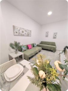 Χώρος καθιστικού στο Puerto Luxury Centro