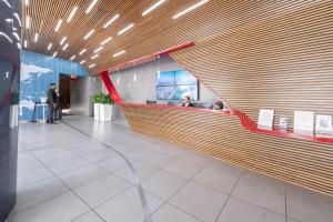 The lobby or reception area at Miami Beach Luxury Apt 1B 1B with pool and gym