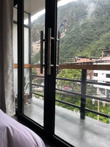 Nespecifikovaný výhled na hory nebo výhled na hory při pohledu z bed and breakfast