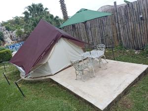 Zahrada ubytování Glamping Campamento Cuetzalan