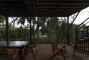 Un balcon sau o terasă la Casa Contenedor en Valladolid