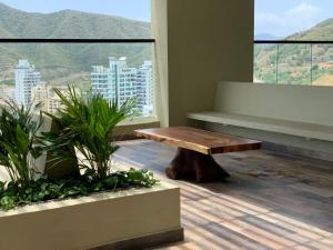 Fotografie z fotogalerie ubytování Apartasuite luxury con vista al mar a pasos de la playa del Rodadero v destinaci Gaira