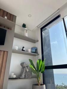 Fotografie z fotogalerie ubytování Apartasuite luxury con vista al mar a pasos de la playa del Rodadero v destinaci Gaira