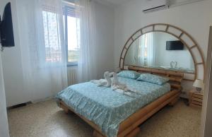 Ένα ή περισσότερα κρεβάτια σε δωμάτιο στο CinqueTerre Sea