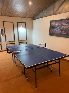 Stolní tenis v ubytování BSR Farms Resort nebo okolí