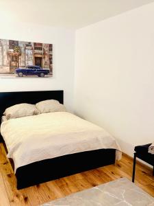 Postel nebo postele na pokoji v ubytování City flat 8