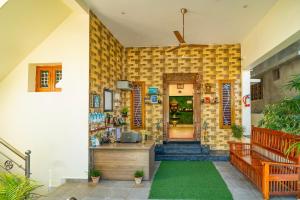 Zahrada ubytování Bairava Bliss Inn - Rameswaram