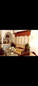 Χώρος καθιστικού στο Hotel L&S lignos