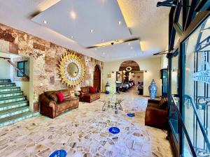 Posezení v ubytování Hotel Alifer