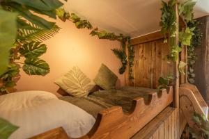 Posteľ alebo postele v izbe v ubytovaní Paradisio Baby & Kinder Hotel