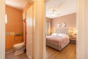 Posteľ alebo postele v izbe v ubytovaní Paradisio Baby & Kinder Hotel