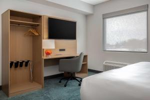 Postel nebo postele na pokoji v ubytování Quality Inn & Suites Prescott