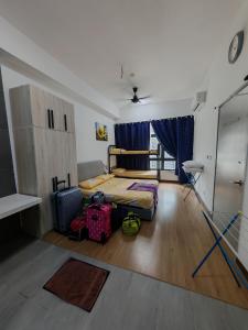 Postel nebo postele na pokoji v ubytování ASTORIA AMPANG, 6Pax - Near KLCC, ZooNegara, AmpangPoint Mall