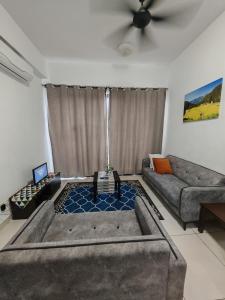 Postel nebo postele na pokoji v ubytování ASTORIA AMPANG, 6Pax - Near KLCC, ZooNegara, AmpangPoint Mall