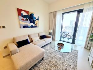 Posezení v ubytování SUNRISE HOMES - New Luxury Flat next to Dubai Mall & Fountains
