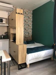 Dapur atau dapur kecil di JARDIN FLEURY