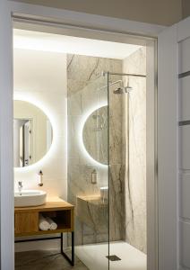 Koupelna v ubytování Polanica Park