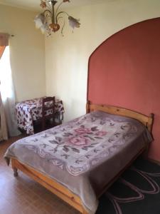 Postel nebo postele na pokoji v ubytování Antsaly
