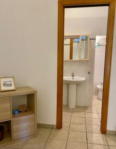 Koupelna v ubytování L'APPARTAMENTINO, Vinci