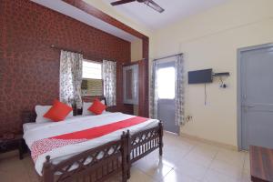 Μια τηλεόραση ή/και κέντρο ψυχαγωγίας στο Hotel O Aditya