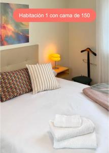 Ένα ή περισσότερα κρεβάτια σε δωμάτιο στο La casa de siempre