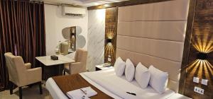 Ruang duduk di Presken Hotels Ikoyi