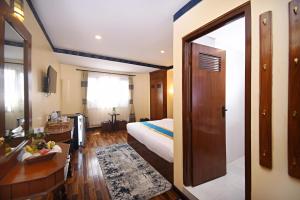 Istumisnurk majutusasutuses Tibet Boutique Hotel