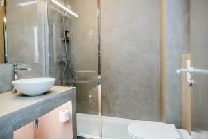 Koupelna v ubytování Hotel Corsendonk Viane